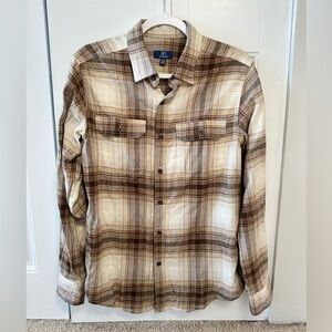 George Plaid Button-Up Long Sleeve
